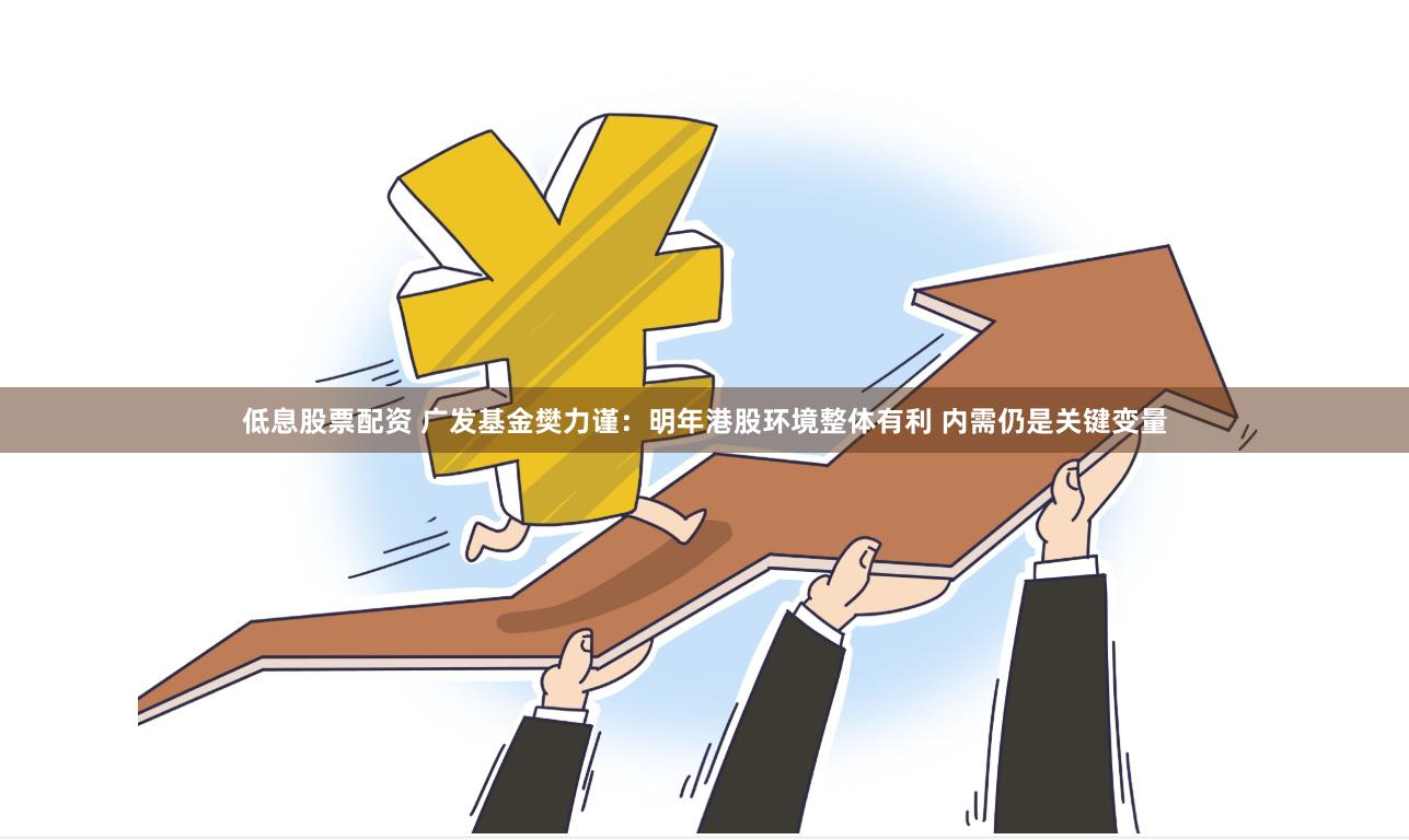 低息股票配资 广发基金樊力谨：明年港股环境整体有利 内需仍是关键变量